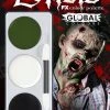Global Colours Womens Zombie Face-paint Halloween Kit