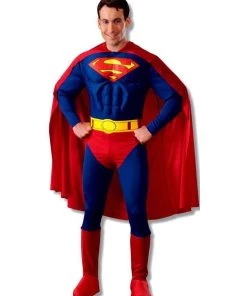 Rubie's Mens Superman Men's Costume Superhero Muscle Chest Fancy Dress
