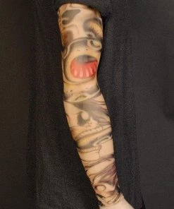 Interalia Snakes And Skulls Tattoo Sleeve
