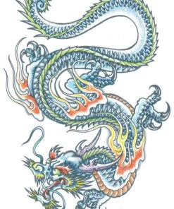 Tinsley Transfers Dragon Temporary Arm Tattoo Realistic Fake Transfers That Look Real
