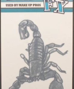 Tinsley Transfer Womens Scorpion Temporary Tattoo