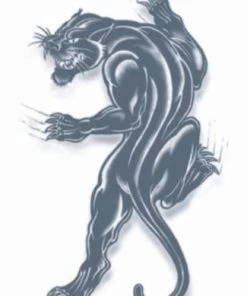 Interalia Panther Temporary Prison Tattoo