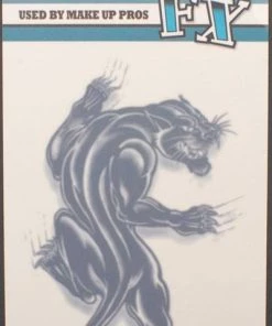 Interalia Panther Temporary Prison Tattoo