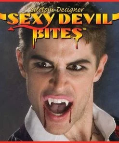 Carnival Products Vampire Fangs Custom Halloween Costume Devil Teeth