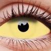 ColourVue Buy Costumes UV Amazo Yellow Glow Contact Lenses Full Eye