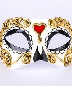 Carta Alta Womens Day Of The Dead Women's Mask Beautiful Death Masquerade