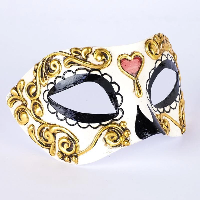 Carta Alta Womens Day Of The Dead Women's Mask Beautiful Death Masquerade 4 Carta Alta Womens Day Of The Dead Women's Mask Beautiful Death Masquerade