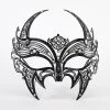 Carta Alta Womens Devil Filigree Mask Halloween Masquerade