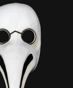 Carta Alta Mens Plague Doctor Mask Venetian Naso Peste Masquerade Cera