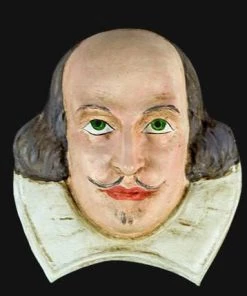 Carta Alta Mens Shakespeare Venetian Masquerade Mask