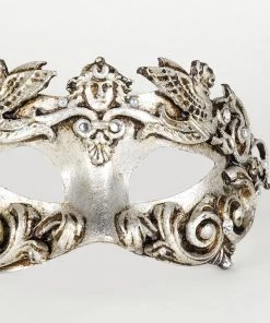 Carta Alta Griffin Silver Venetian Baroque Mask Masquerade Design Mens 7 Carta Alta Griffin Silver Venetian Baroque Mask Masquerade Design Mens