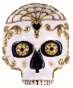 Carta Alta Day Of The Dead Skull Venetian Masquerade Mask