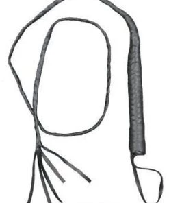 Sweidas Whip Black Vinyl Costume Accessory