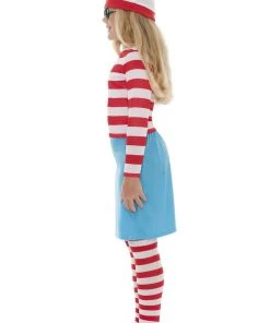 Smiffy's Wenda Where's Wally Girls Costume Wheres Waldo Book Week Fancy Dress Kids