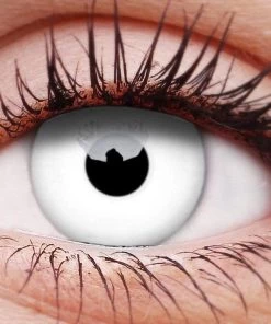 ColourVue Buy Costumes Whiteout 1 YEAR Coloured Contact Lenses