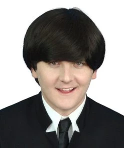 Carnival Products Mens Mop-Top 1960's Men's Wig Dark Brown Mop-Top