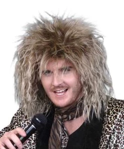 Carnival Products Rock Star 1980's Costume Mullet Wig