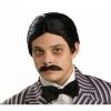 Rubie's Gomez Addams Family Wig And Moustache Set