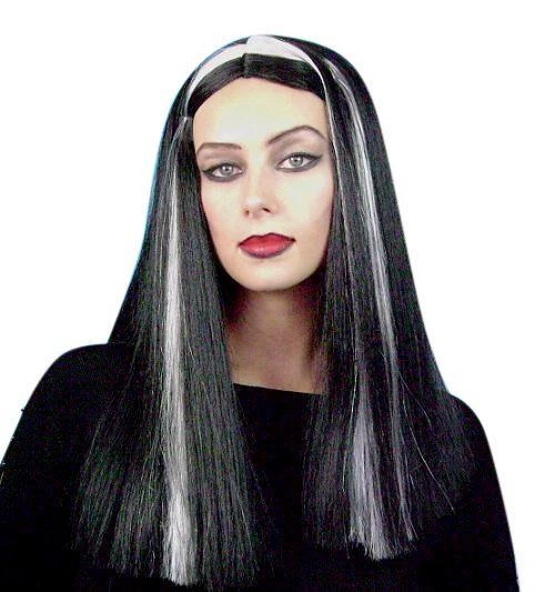 Carnival Products Womens Witch Streaked Halloween Costume Wig 3 Carnival Products Womens Witch Streaked Halloween Costume Wig