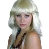 Carnival Products Farrah Fawcett Blonde Flicked Costume Retro 70's Wig Womens