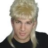 Carnival Products Mullet 80s Blonde Wig