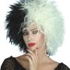 Carnival Products Cruella De Vil Costume Wig Halloween Fancy Dress 2 Carnival Products Cruella De Vil Costume Wig Halloween Fancy Dress