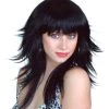 Carnival Products Retro Long Layered 70's Black Costume Wig Fancy Dress