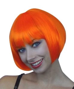 Carnival Products Leeloo Bob Orange Costume Wig Halloween Fancy Dress Hair Accessory