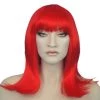 Carnival Products Womens Cleopatra Red Costume Wig Disco Fancy Dress