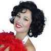 Carnival Products Hollywood Short Black Wavy Women's 20's Movie Star Costume Wig Womens