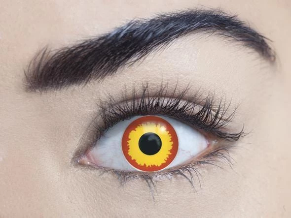 Interalia Flame Eyes Halloween Wildfire Contact Lenses 1 Day Use Womens 3 Interalia Flame Eyes Halloween Wildfire Contact Lenses 1 Day Use Womens
