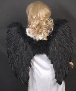 Interalia Angel Wings Black Buy Costumes
