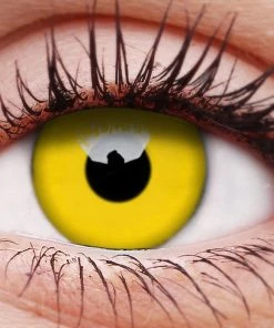 ColourVue Yellow Coloured Contact Lenses