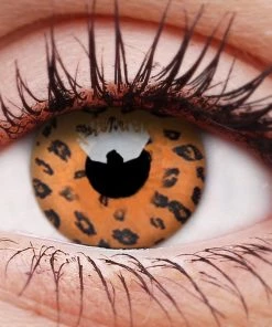 ColourVue Yellow Leopard Contact Lenses