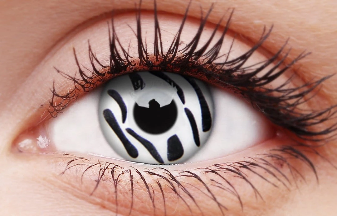 ColourVue Zebra Contact Lenses Buy Costumes 3 ColourVue Zebra Contact Lenses Buy Costumes